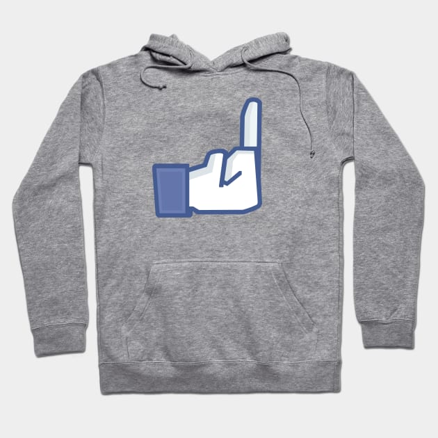 FUCK FACEBOOK Hoodie by LAZYJStudios